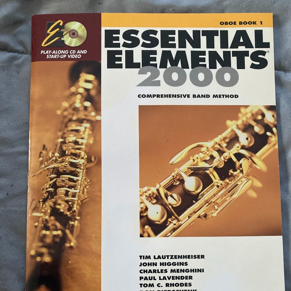 ESSENTIAL ELEMENTS for Band - Oboe - Book 1 With CD